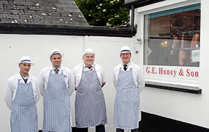 G E Honey deliver meat in North Devon